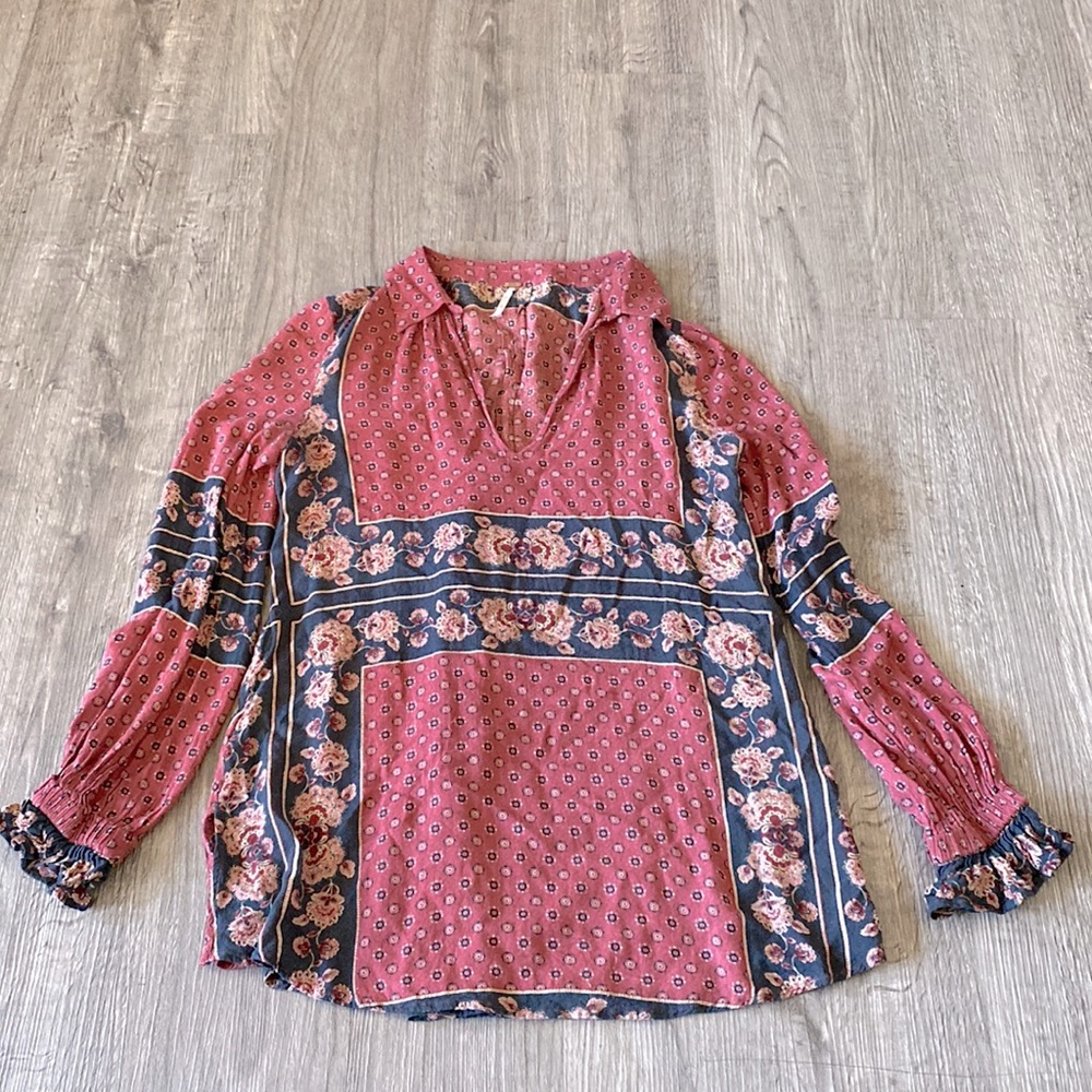 Free People Changing Times Blouse